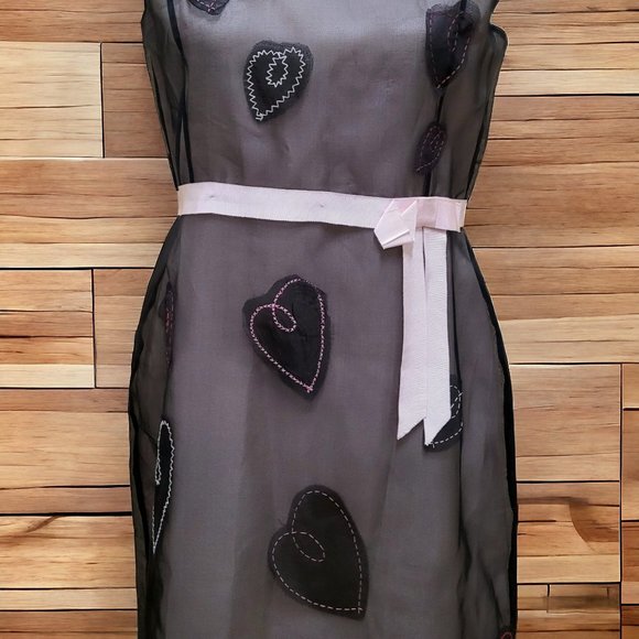 Seda Frenchmade Cocktail Dress with Hearts - Picture 8 of 10